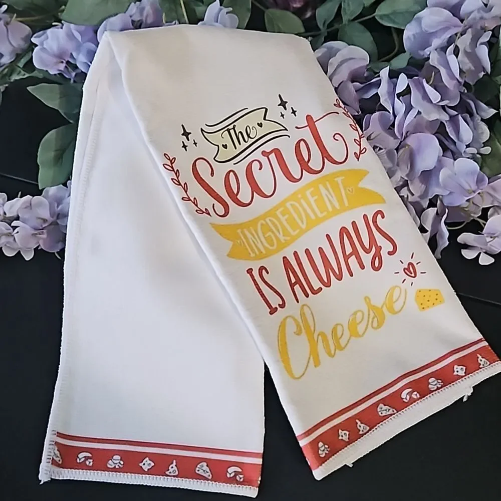Funny Song Lyric  Kitchen Dish Towels